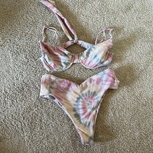 Skate Tie Dye Swimsuit